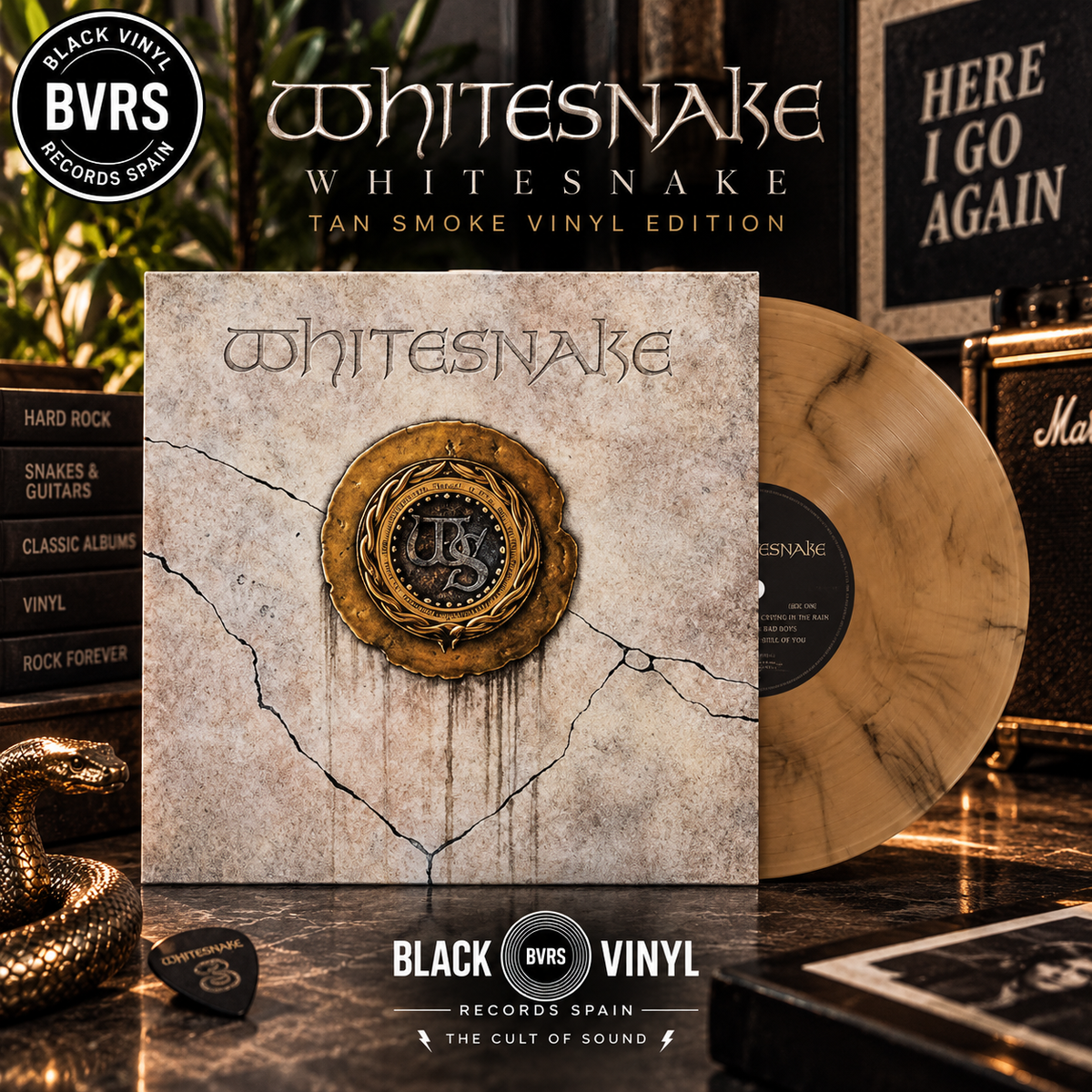 Whitesnake - Whitesnake - Tan Smoke Vinyl Edition