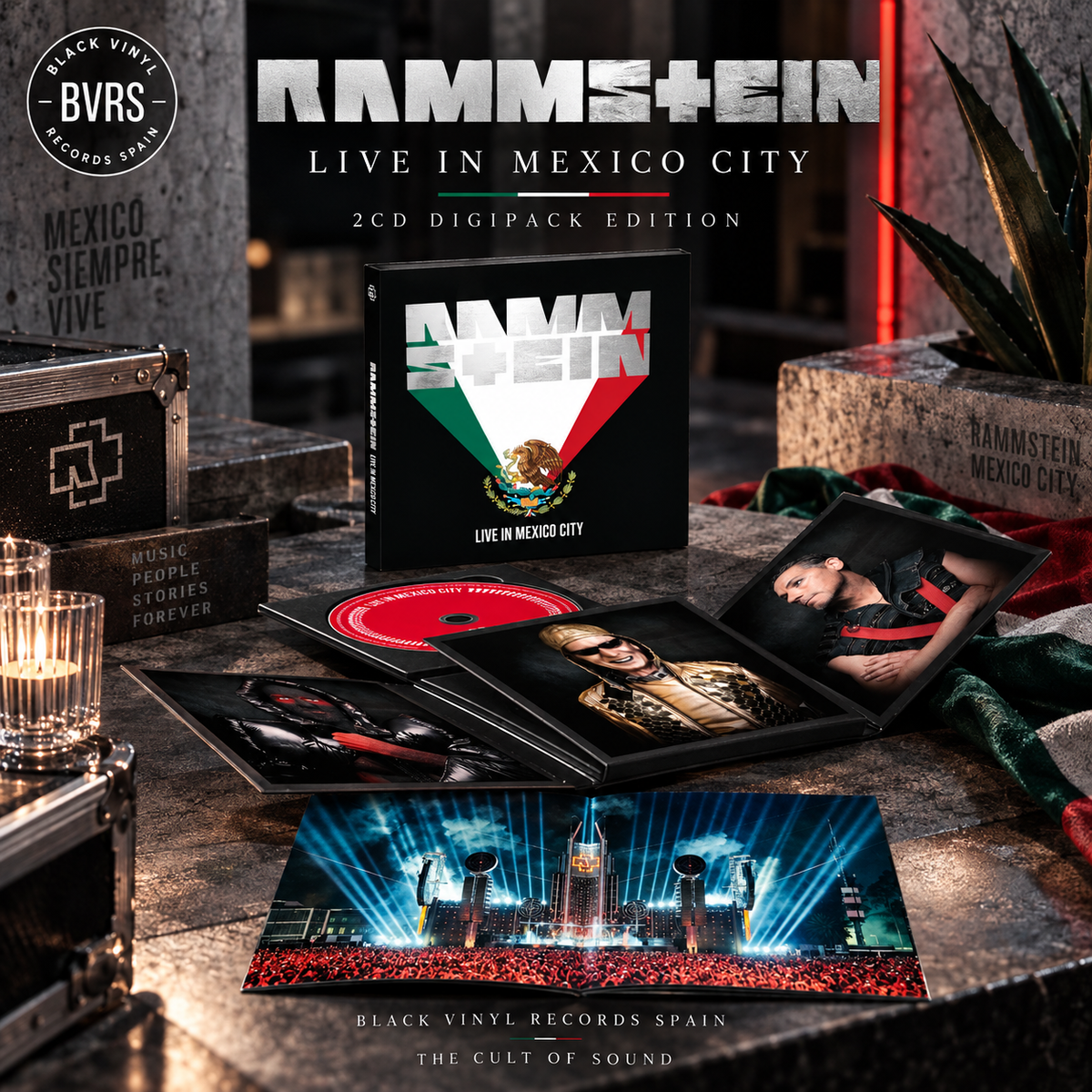 Rammstein - Live in Mexico City - 2CD Digipack Edition