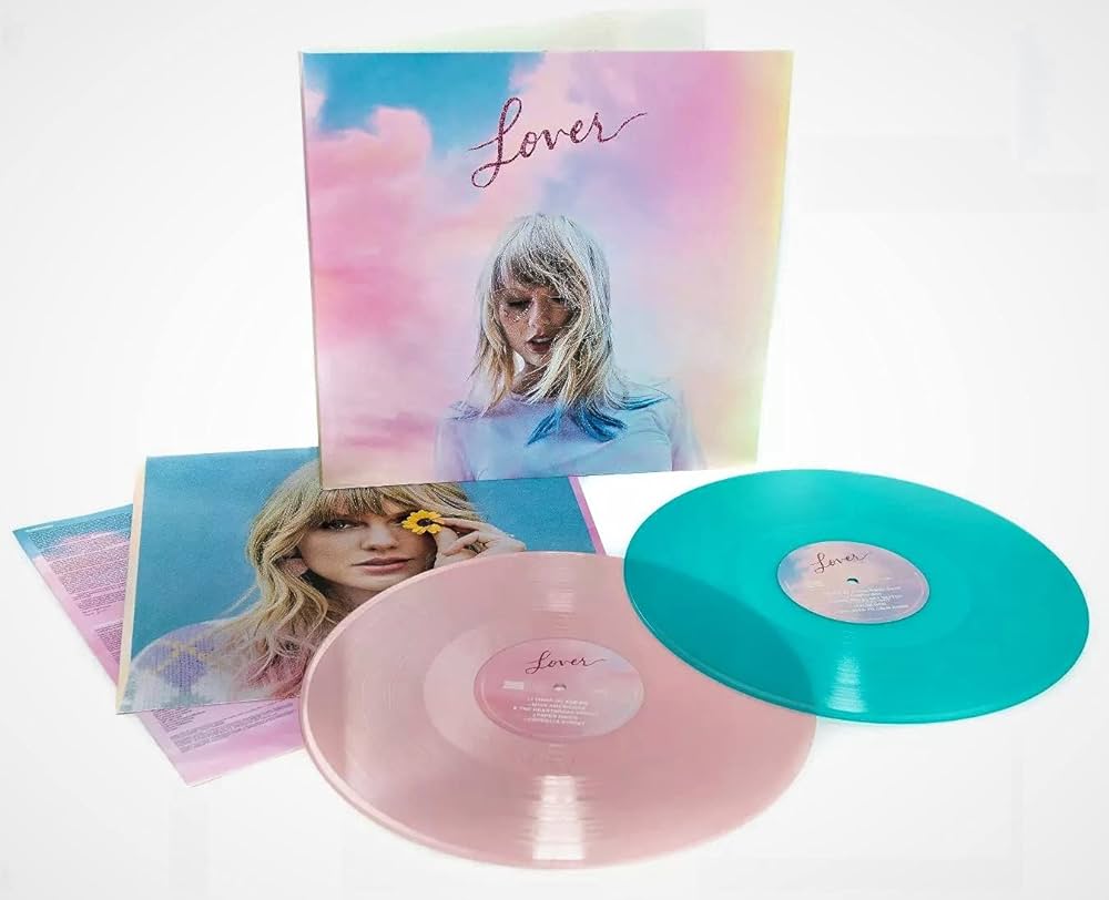 Taylor Swift - Lover (Colored Vinyl) 2 LPs - Black Vinyl Records Spain
