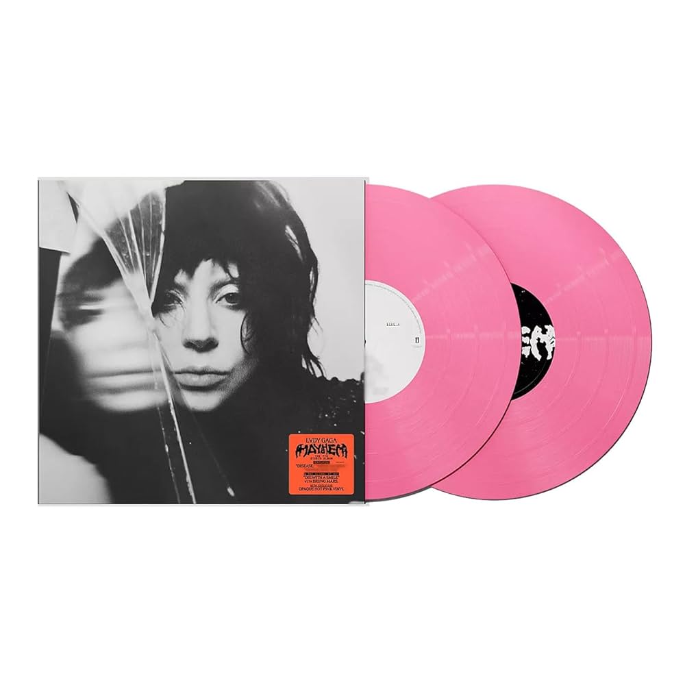 Lady Gaga - MAYHEM  OPAQUE HOT PINK UO Limited 2XLP USA IMPORT