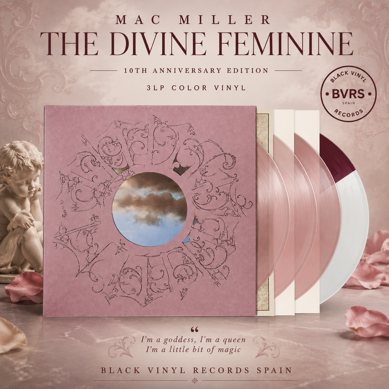 The Divine Feminine (10th Anniversary) - Mac Miller 3LP COLOR