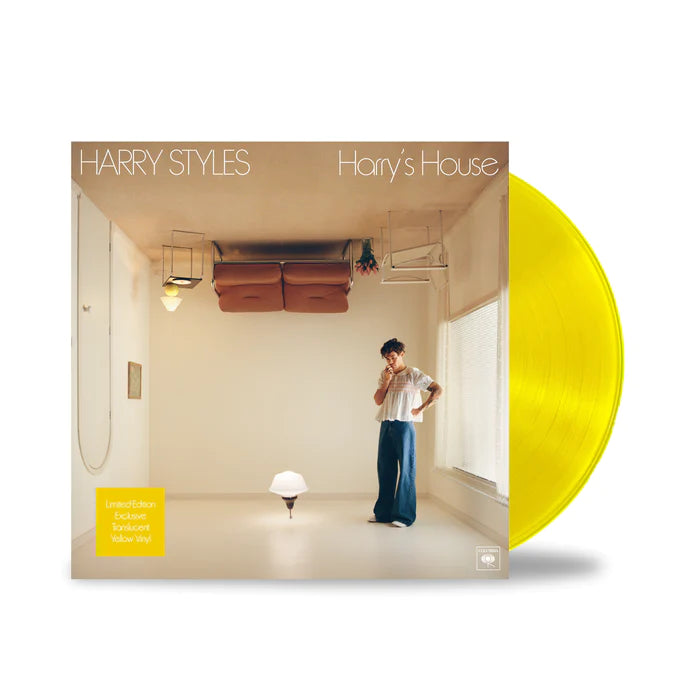 Harry Styles: Harry's House (180g) (Limited Indie Edition) (Translucent Yellow Vinyl) - Black Vinyl Records Spain
