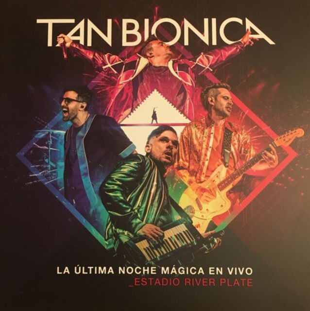TAN BIONICA - LA ULTIMA NOCHE MAGICA ESTADIO RIVER 2LP IMPORT