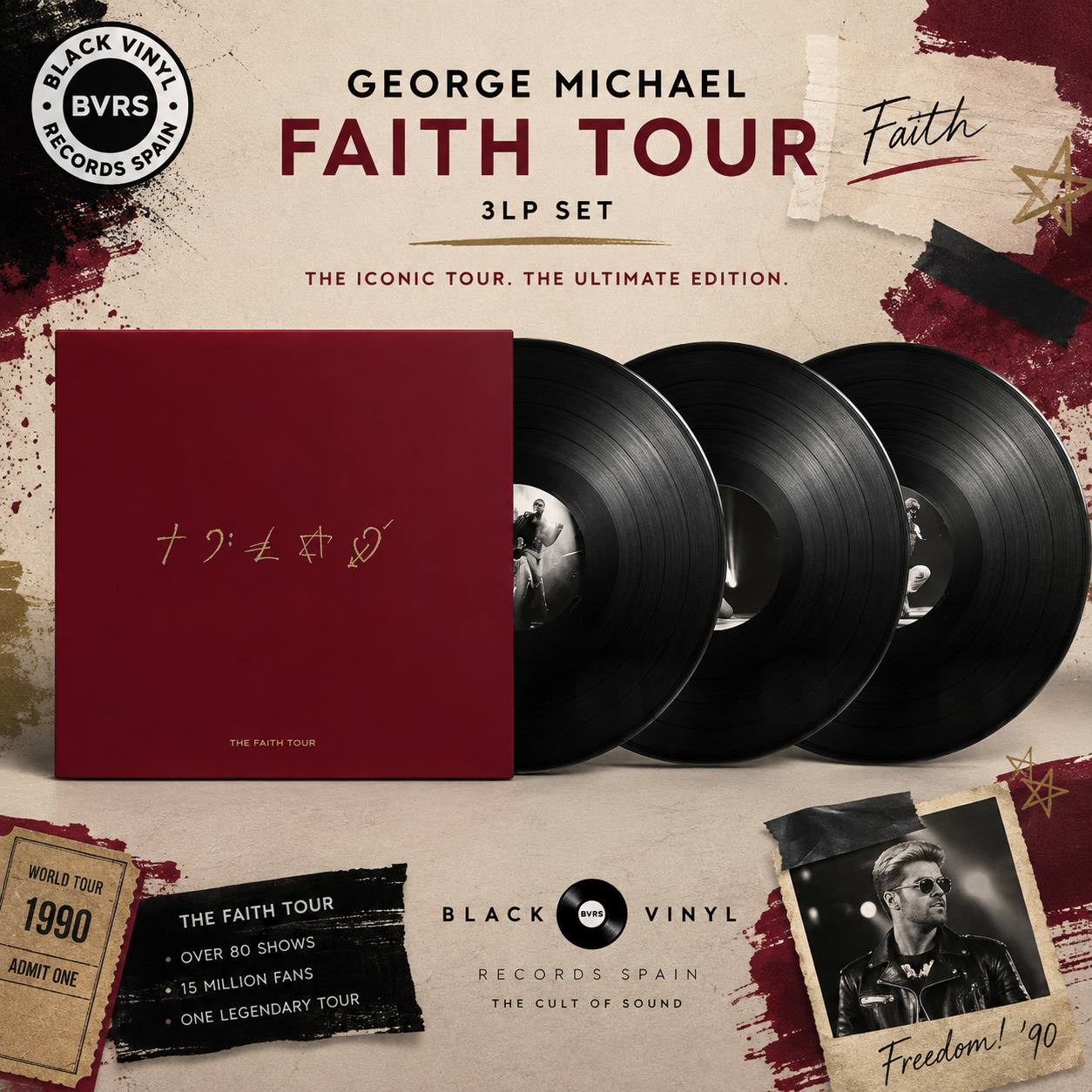 George Michael - Faith Tour (3LP)