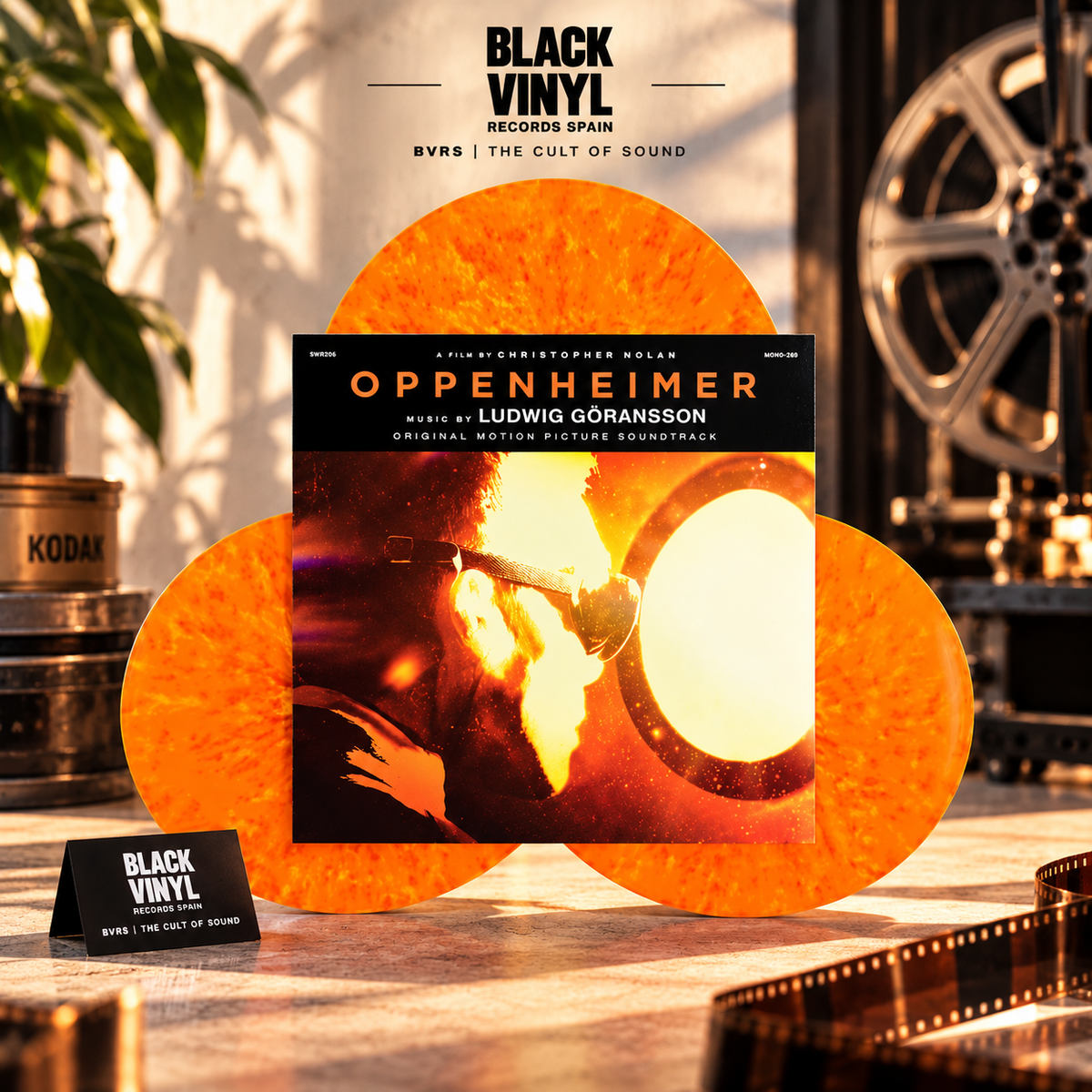 Ludwig Göransson - Oppenheimer (Original Motion Picture Soundtrack) - Mondo Exclusive 3LP Edition