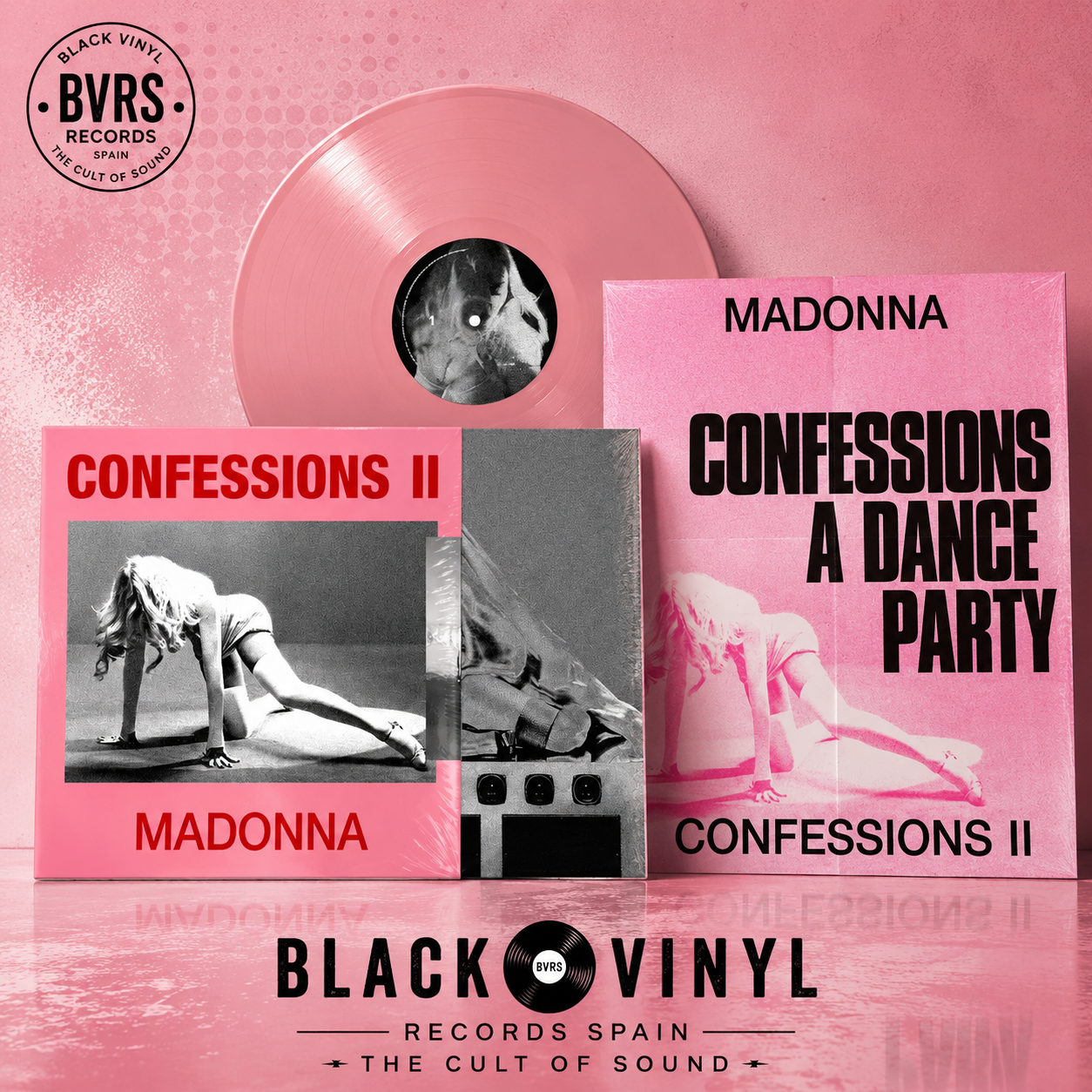 Madonna - Confessions II LP Limited iMusic Exclusive Baby Pink Vinyl