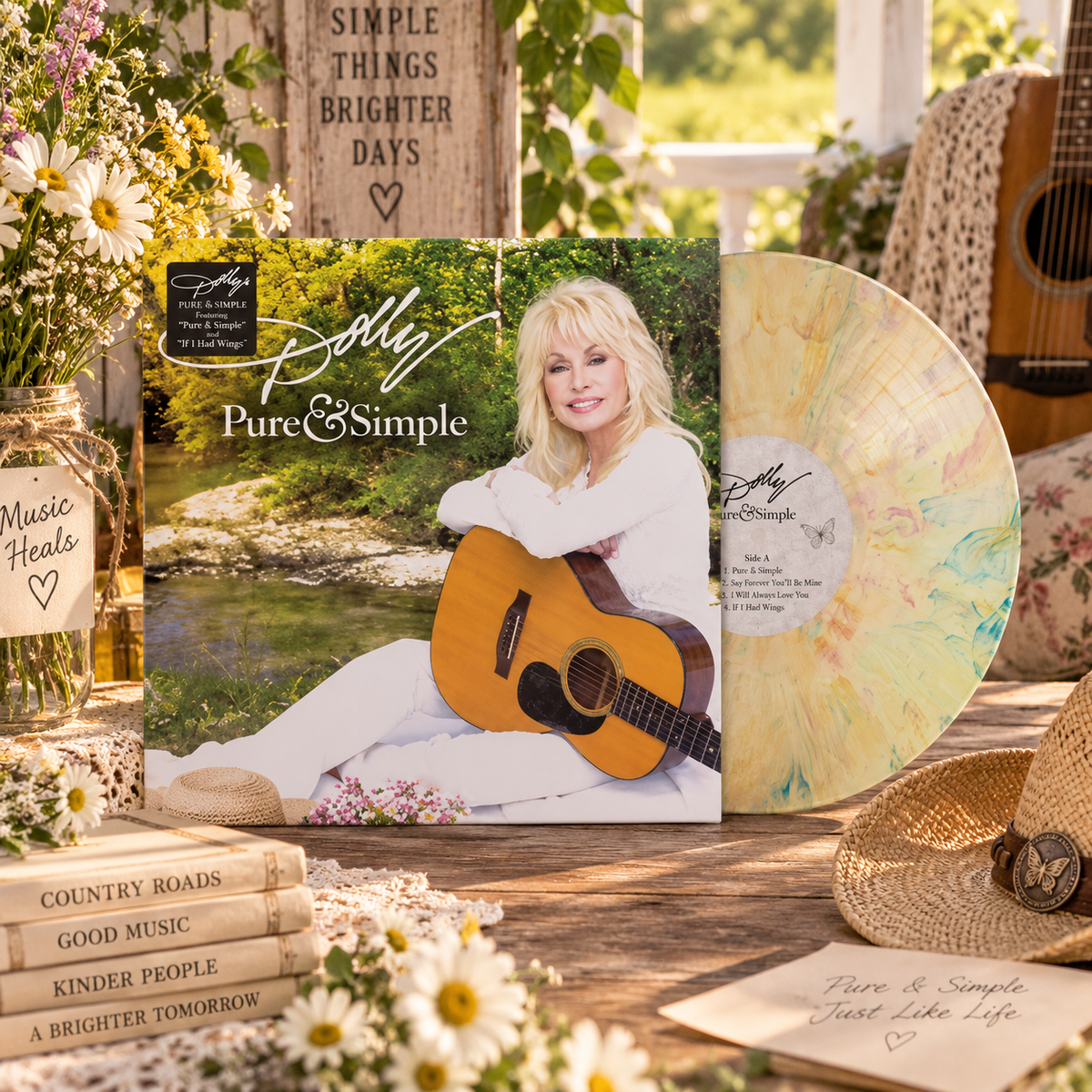 Dolly Parton - Pure & Simple (LP)
