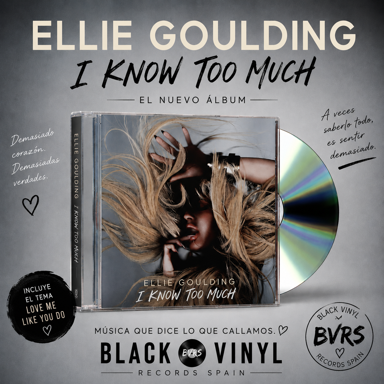 Ellie Goulding - I Know Too Much (CD)