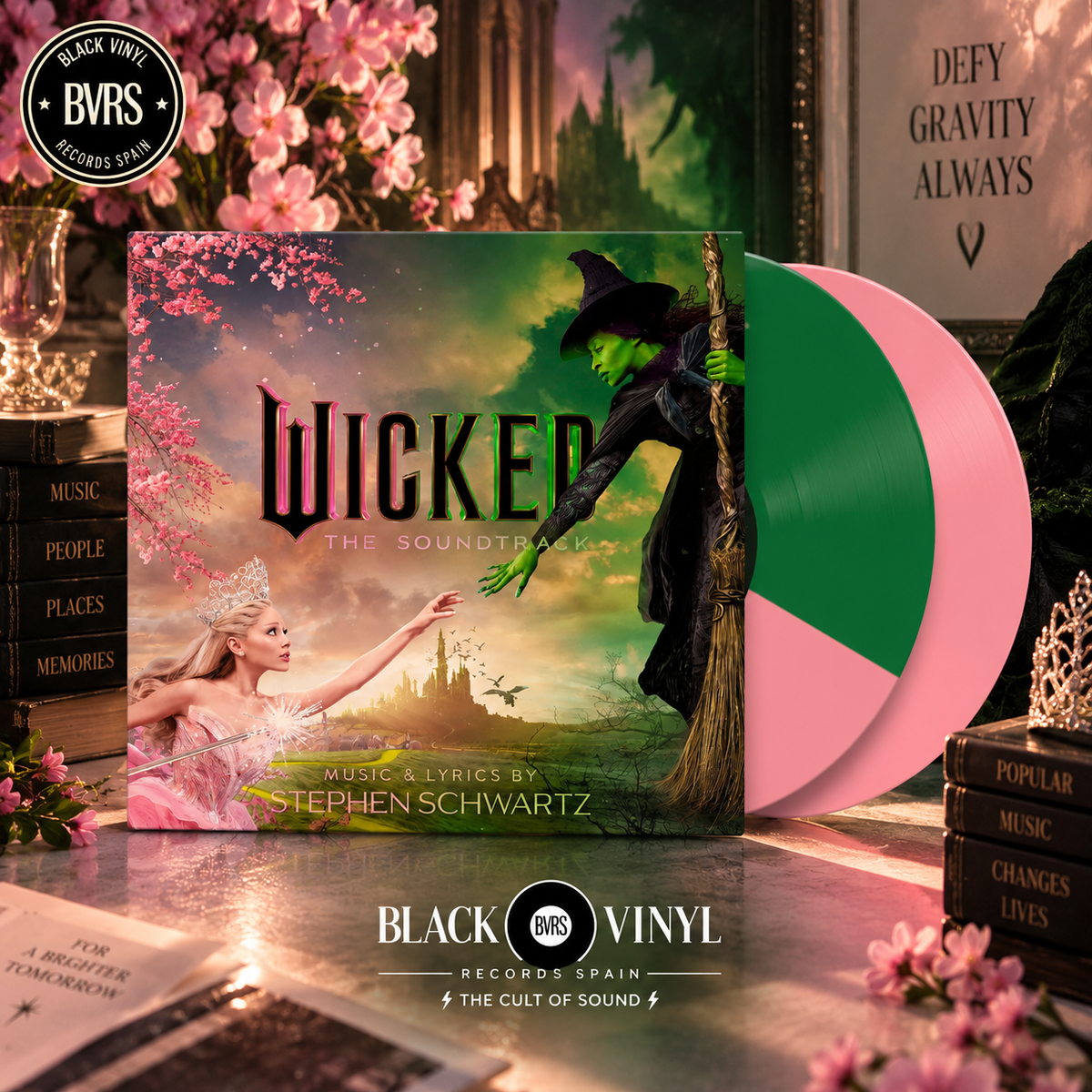Wicked – The Soundtrack |Exclusive 2LP Pink & Green Split Vinyl