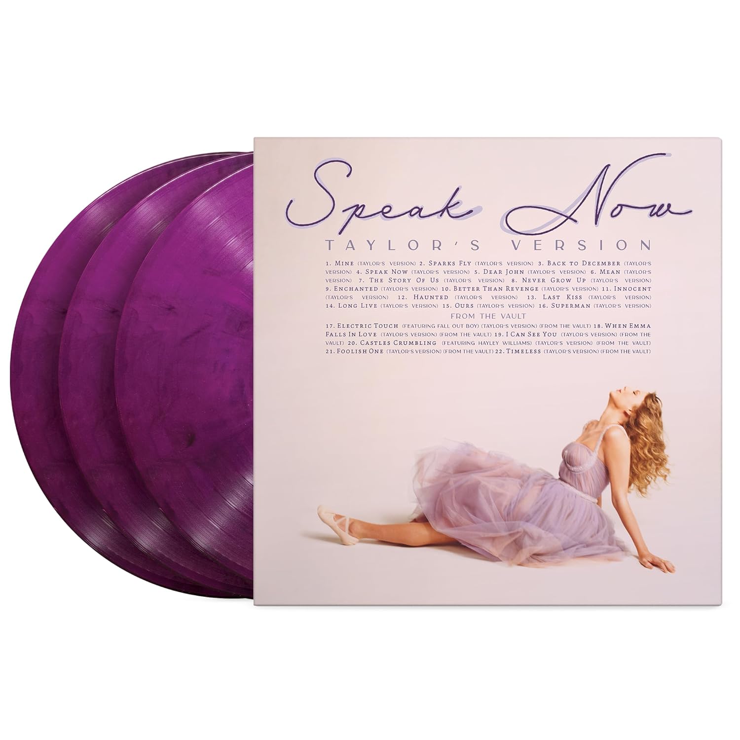 Taylor Swift: Speak Now (Taylor's Version) (Orchid Marbled Vinyl) - Black Vinyl Records Spain