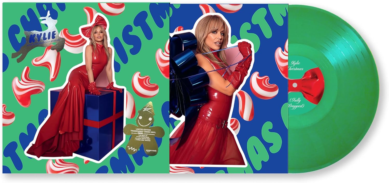 Kylie Christmas (Fully Wrapped) [Limited Edition Transparent Green Vinyl] IMPORT