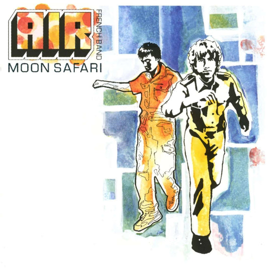 Air - Moon Safari - Black Vinyl Records Spain