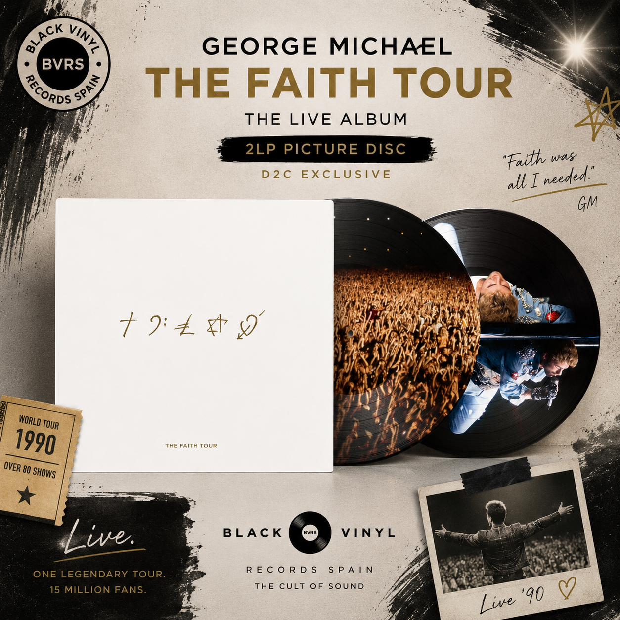 George Michael - The Faith Tour (Exclusive Picture Disc 2LP)