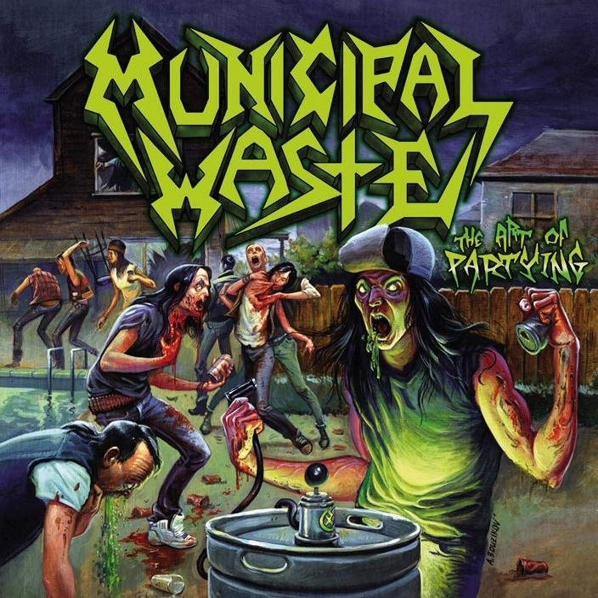 Municipal Waste: The Art Of Partying (Black LP)