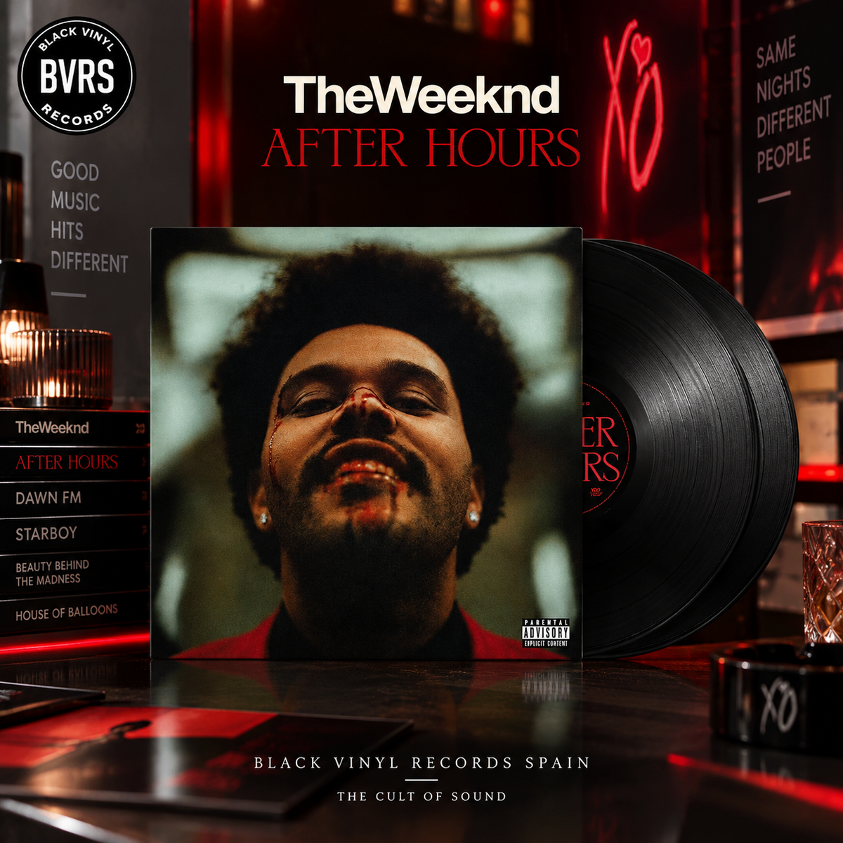 The Weeknd – After Hours – Black Vinyl 2LP