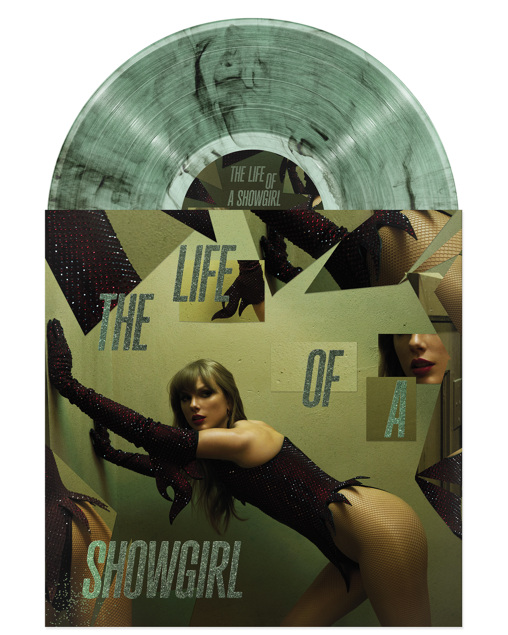 Taylor Swift - The Life of a Showgirl: The Shiny Bug Edition (Wintergreen & Onyx Marbled) import