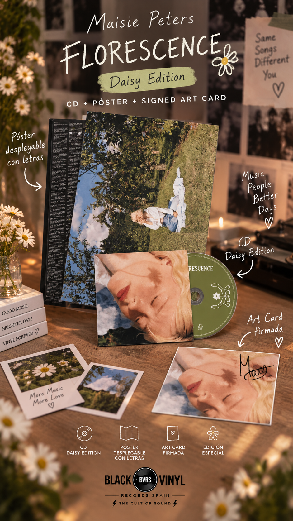 Maisie Peters – Florescence (Daisy Edition CD + Signed Art Card) [UK]