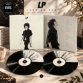 LP - Lost On You - 10th Anniversary Deluxe Edition Split Black & White with Black Splatter Vinyl 2LP Gatefold