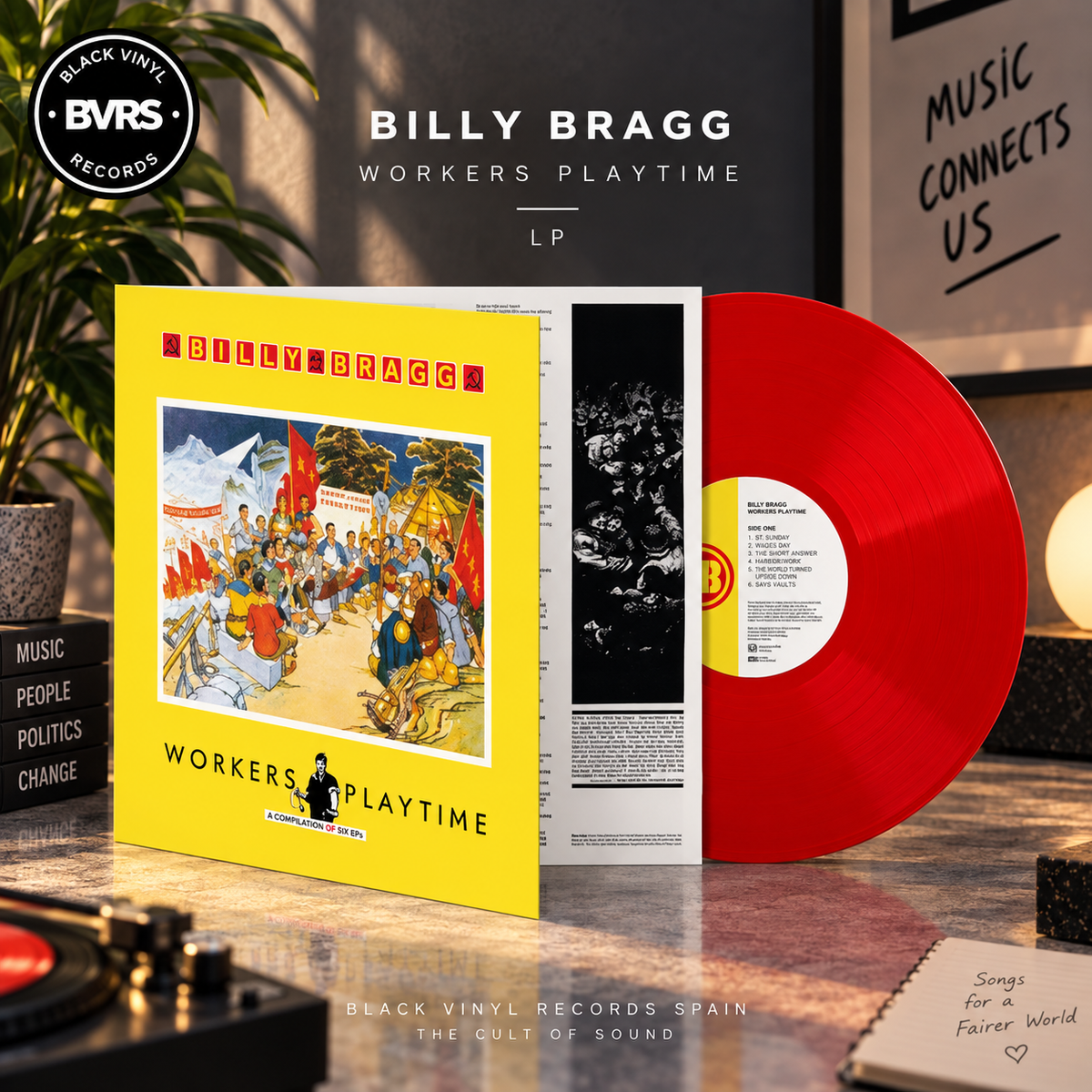 Billy Bragg - Workers Playtime - LP