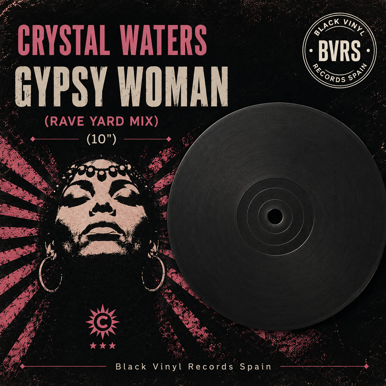 Crystal Waters - Gypsy Woman (Rave Yard Mix) (10")
