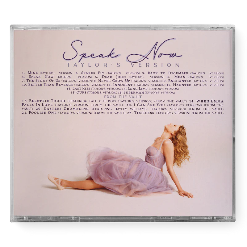 Taylor Swift - SPEAK NOW (TAYLOR'S VERSION) CD