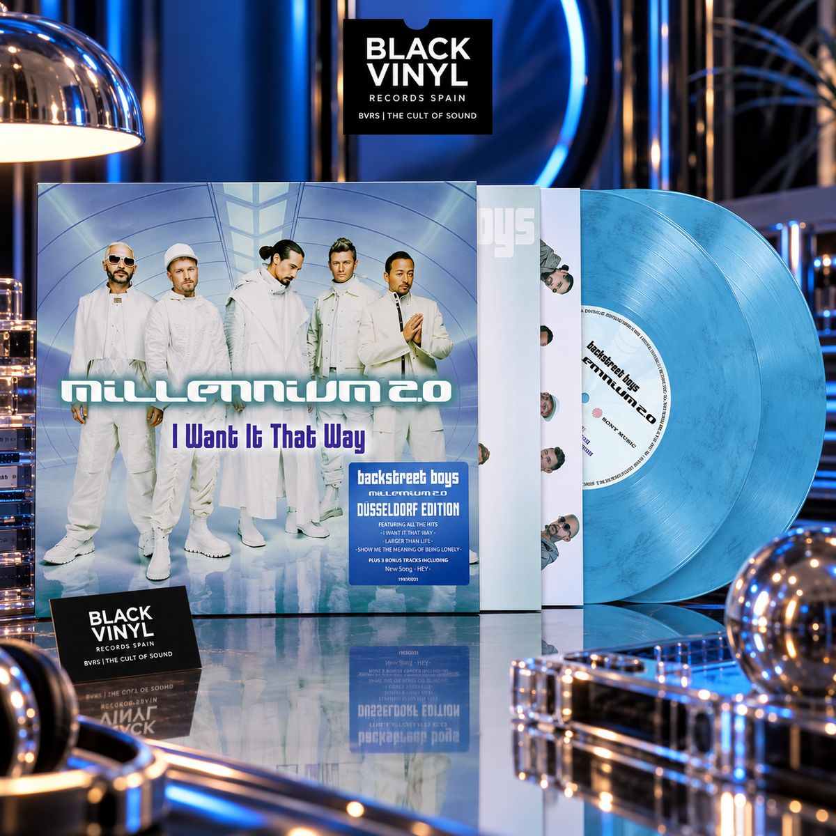 Backstreet Boys - Millennium 2.0 - Düsseldorf Edition Blue Vinyl (2LP)