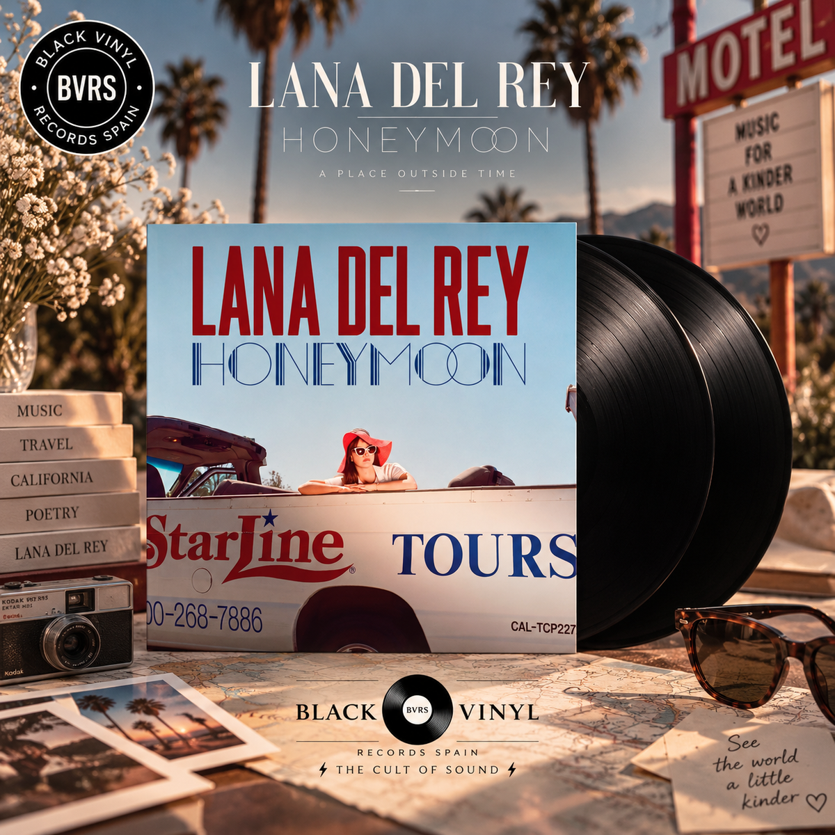 Lana Del Rey - Honeymoon - Black Vinyl 2LP