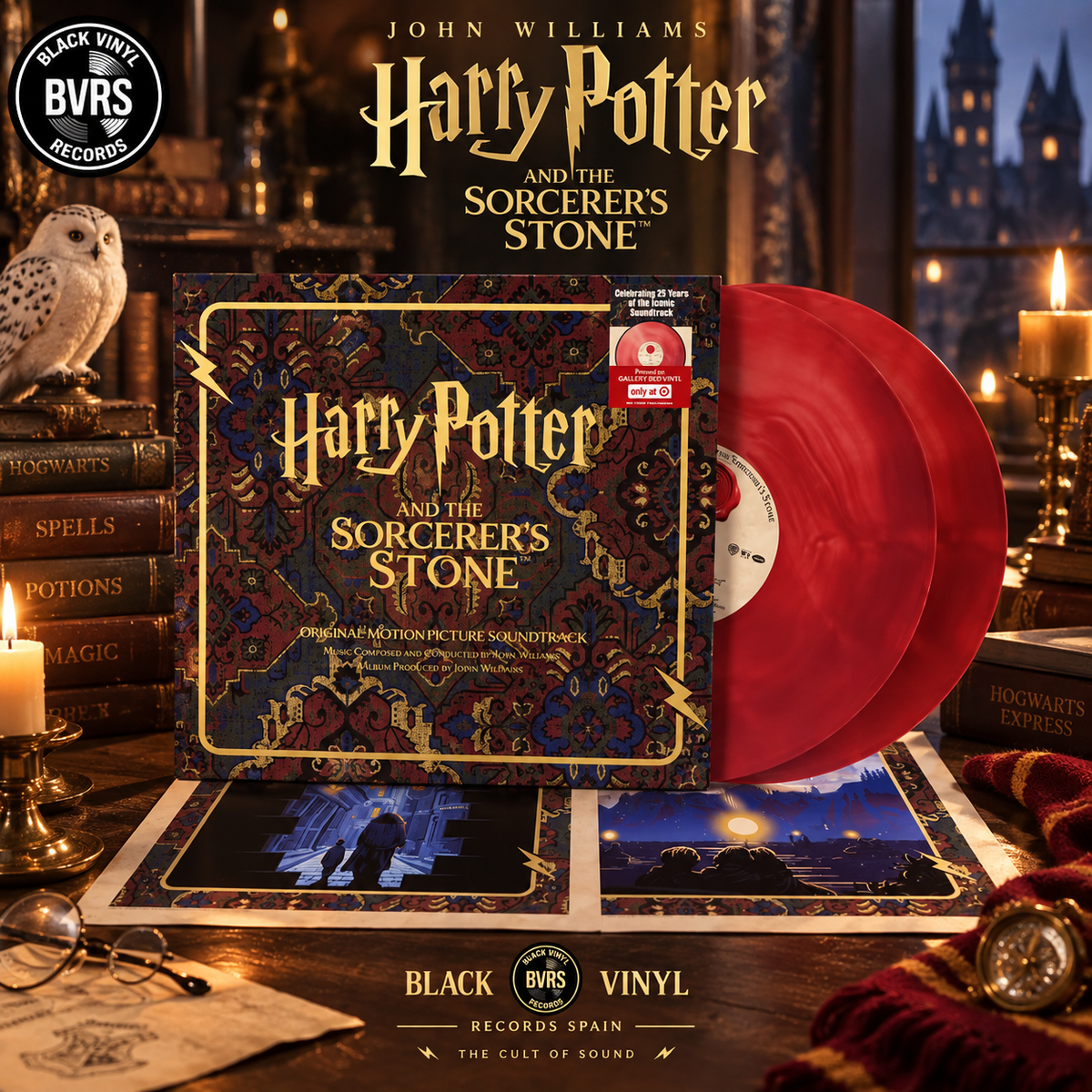 John Williams - Harry Potter and the Sorcerer's Stone - Target Exclusive Red Vinyl Edition