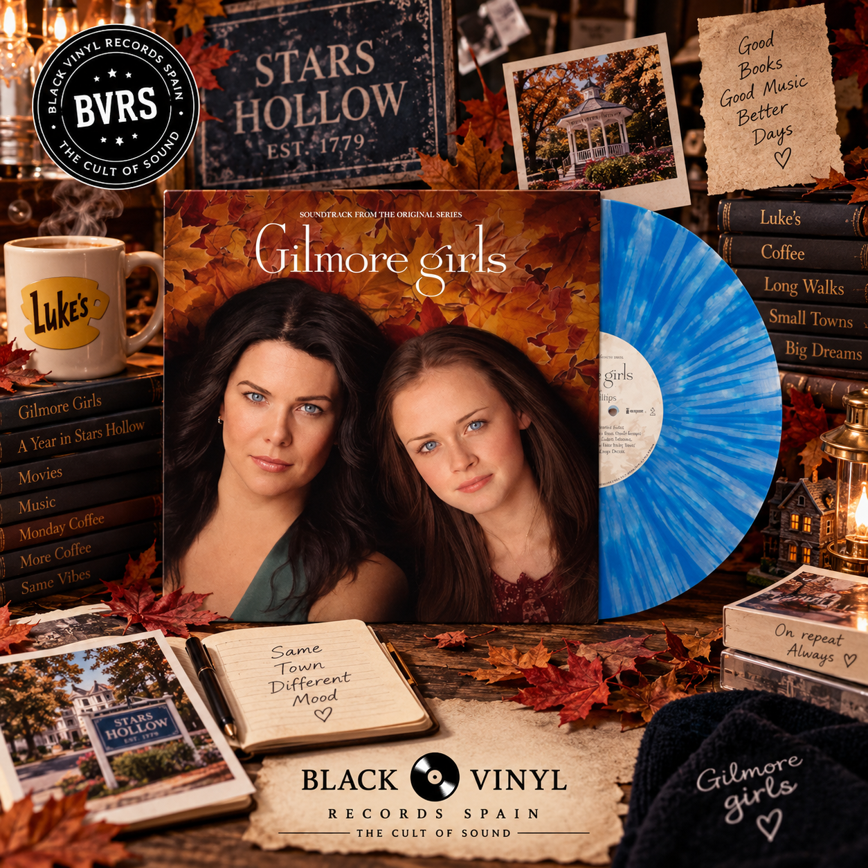 Gilmore Girls – Soundtrack From The Original Series (Limited Blue & White Splatter Vinyl LP)