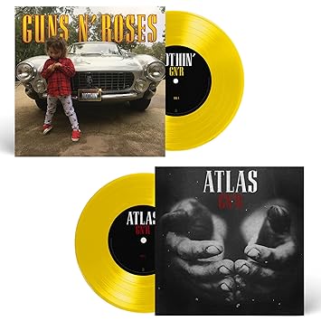 Guns N' Roses - Nothin' / Atlas [Canary Yellow 7" Single]