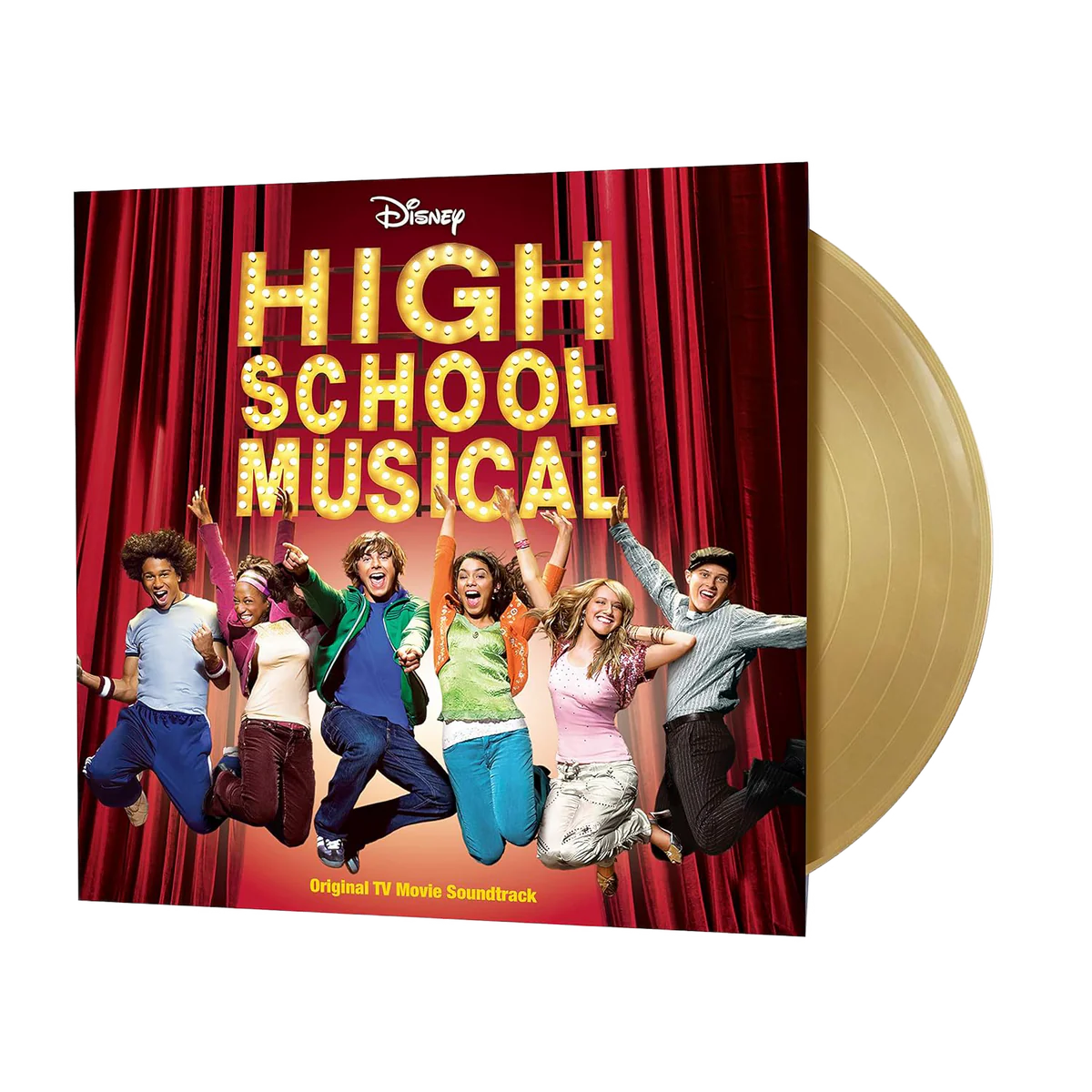 High School Musical: Limited Gold Vinyl LP import USA - Black Vinyl Records Spain