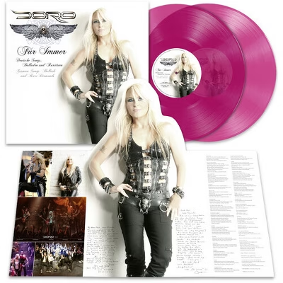Doro - Für Immer - Limited Magenta Double Vinyl Gatefold Edition with Pop-Up USA