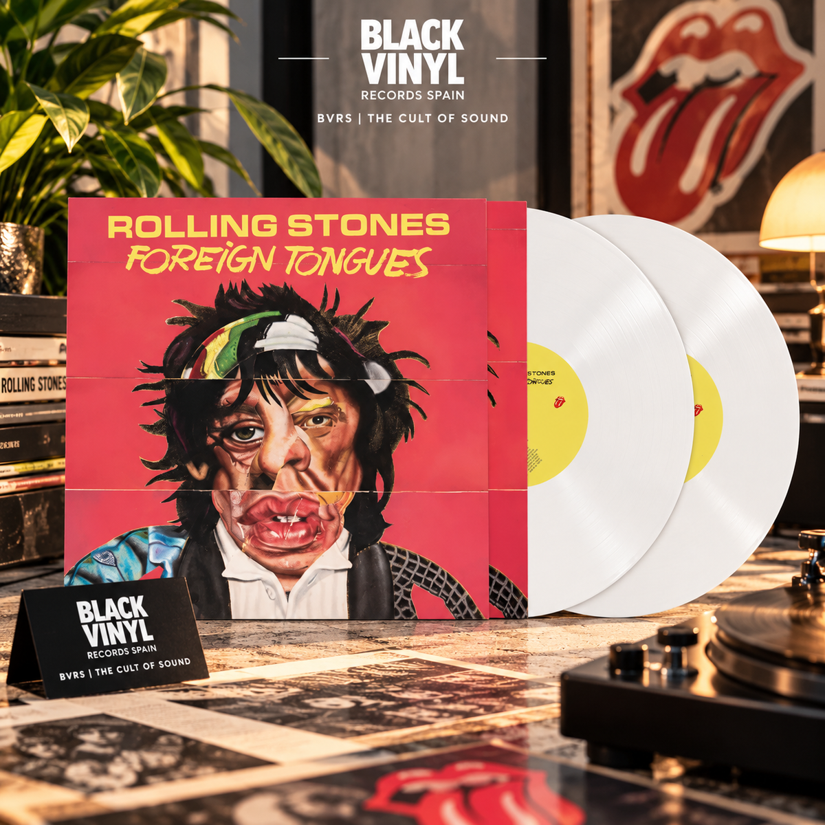 The Rolling Stones - Foreign Tongues - White Vinyl 180g 2LP Edition