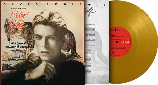 David Bowie - Peter & The Wolf Limited Numbered Yellow Vinyl edition - Black Vinyl Records Spain