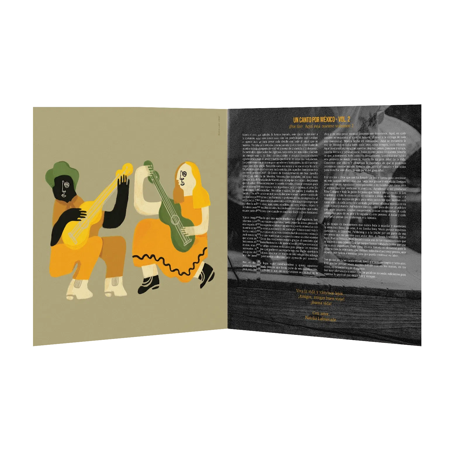 Natalia Lafourcade - Un Canto Por Mexico vol. 2 LP