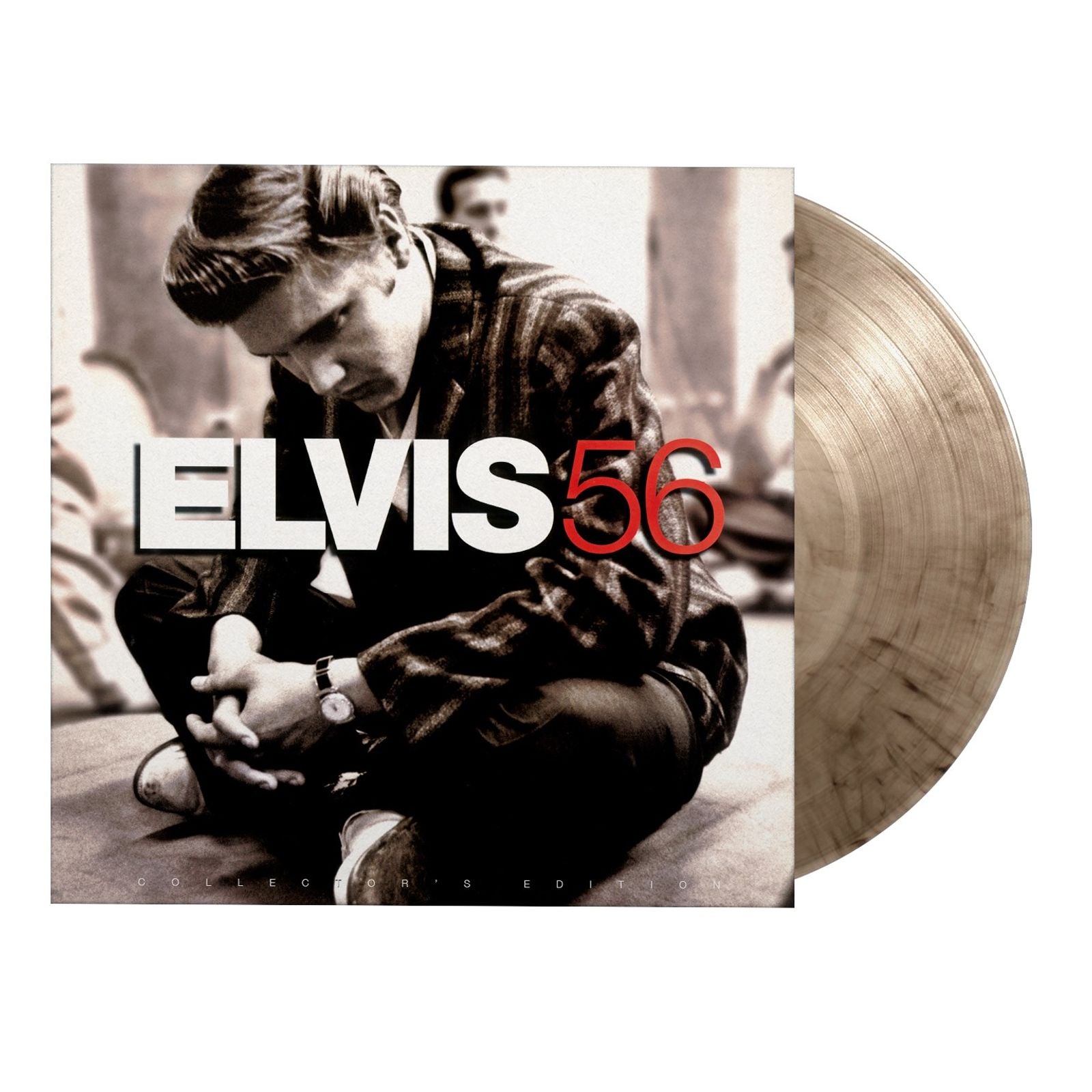 Elvis Presley Elvis '56 (180g) (Limited Numbered Edition) (Crystal Clear & Black Marbled Vinyl)