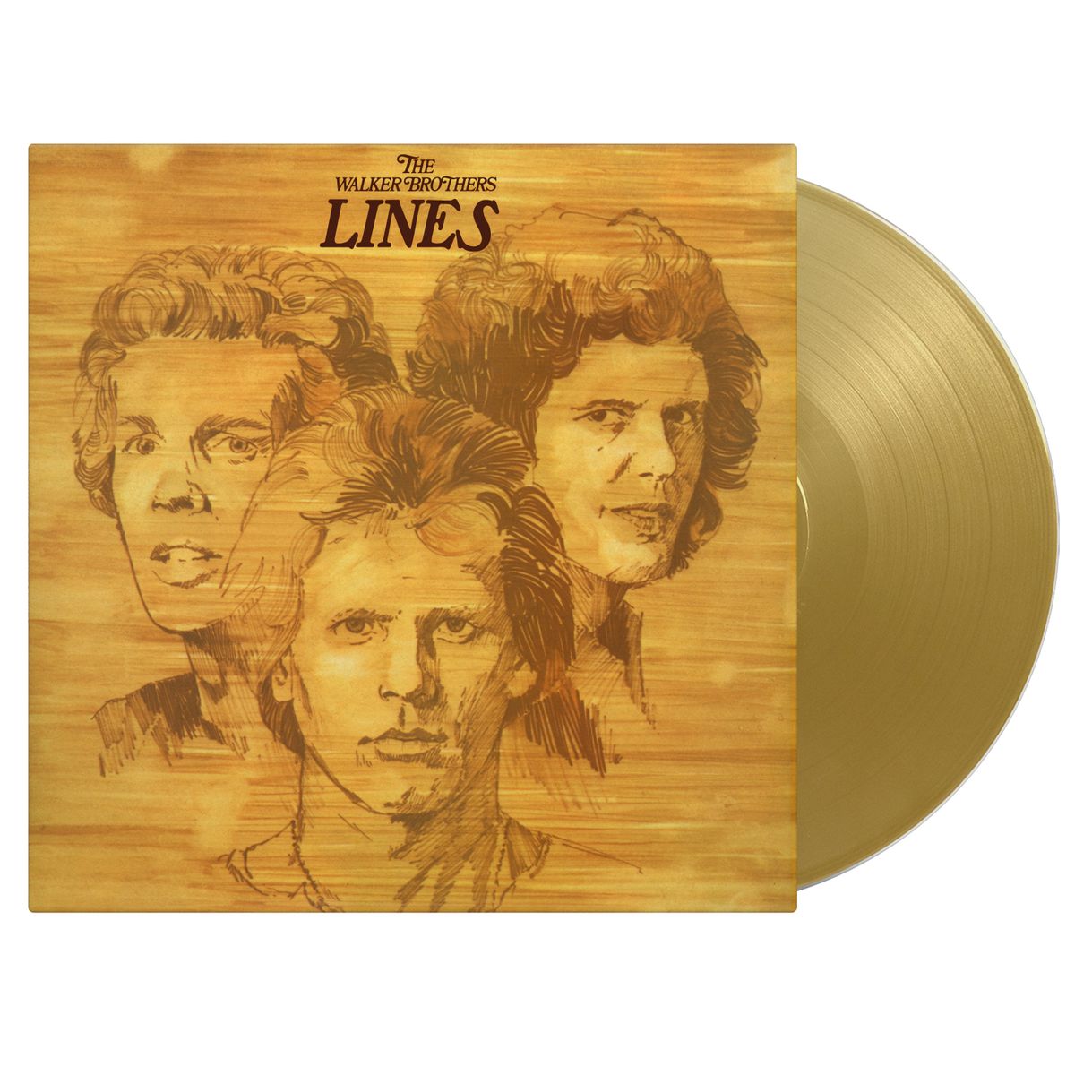 The Walker Brothers Lines (50th Anniversary) (180g) (Limited Edition) (Gold Vinyl)