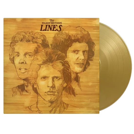 The Walker Brothers - Lines Gold Vinyl edition