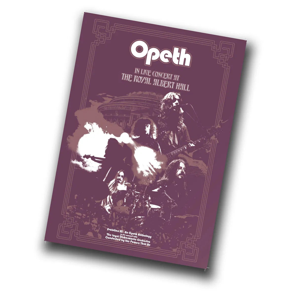 Opeth - In Live Concert At The Royal Albert Hall Ltd. Red & Black Marbled - Colored 4 Vinyl