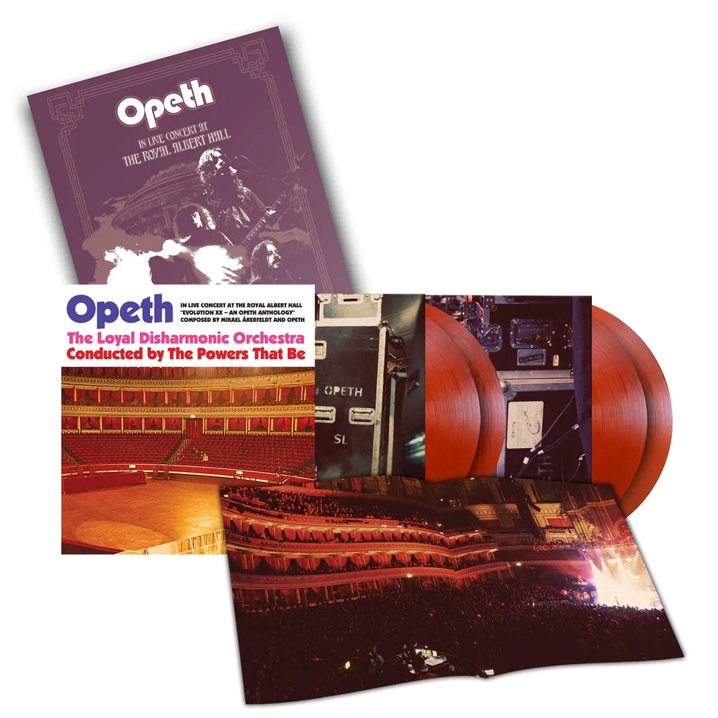 Opeth - In Live Concert At The Royal Albert Hall Ltd. Red & Black Marbled - Colored 4 Vinyl