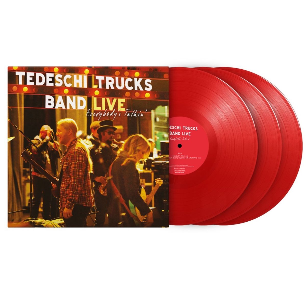 Tedeschi Trucks Band Everybody's Talkin' (180g) (Limited Numbered Edition) (Red Vinyl) 3 LPs