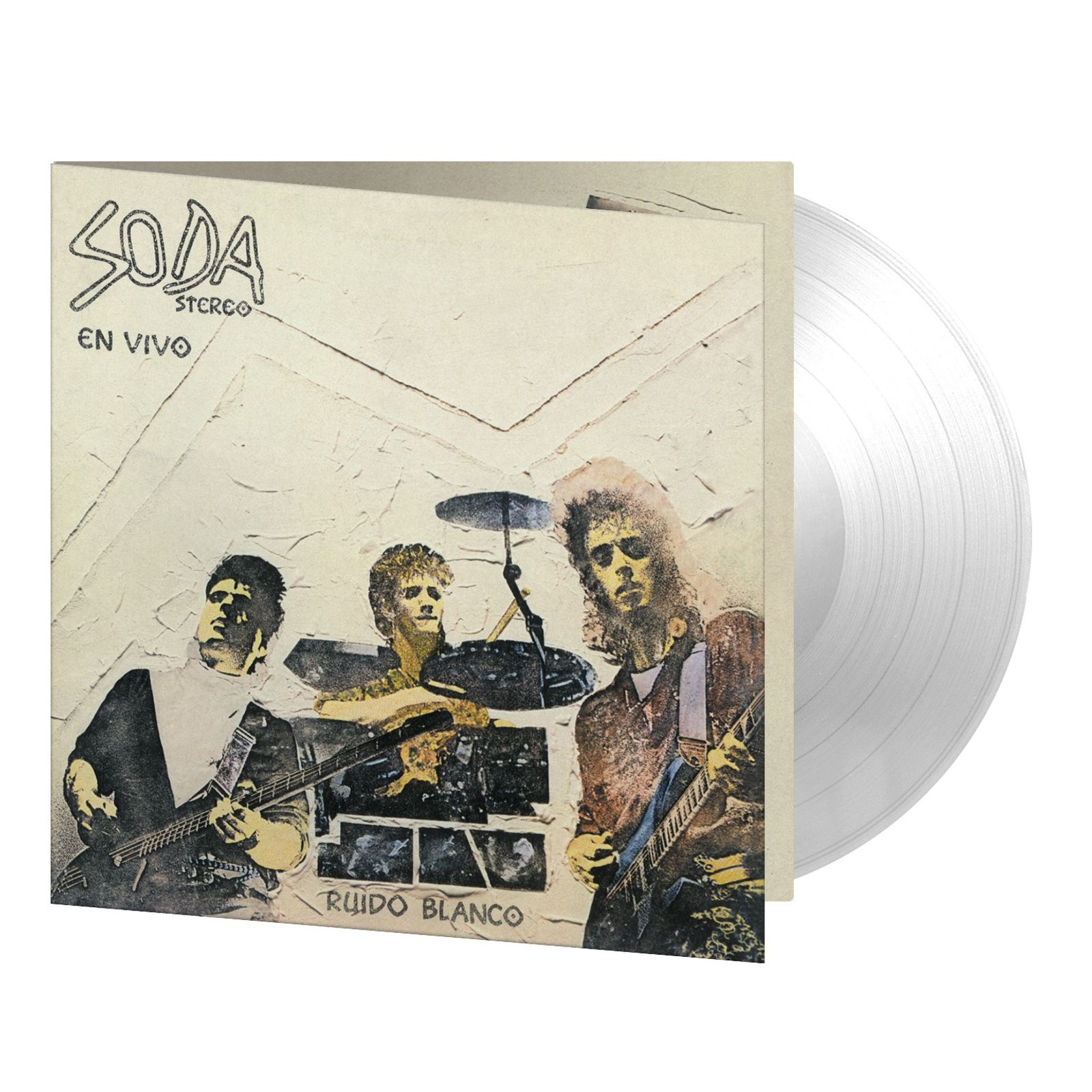 Soda Stereo Ruido Blanco - En Vivo (180g) (Limited Numbered Edition) (Crystal Clear Vinyl)