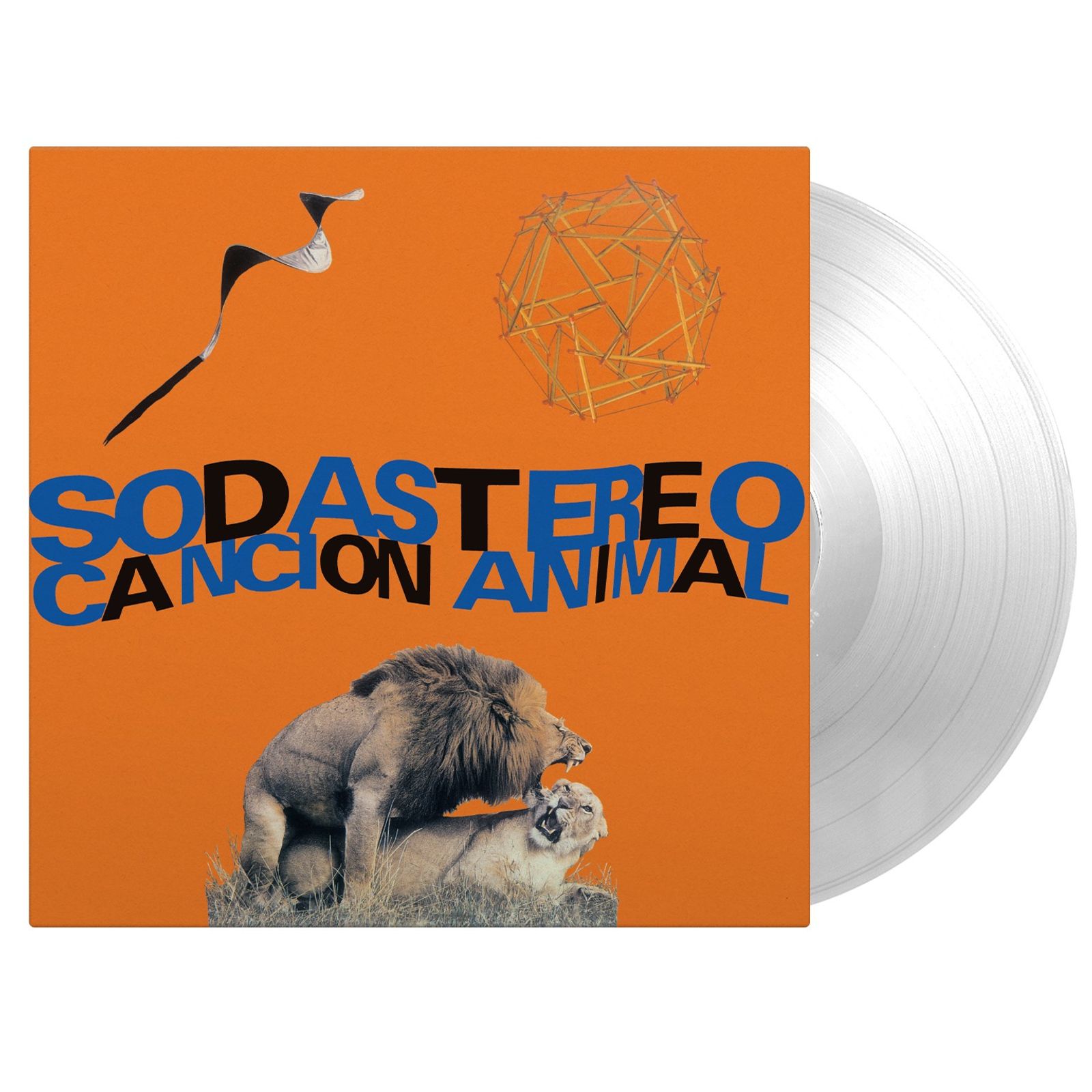 Soda Stereo Cancion Animal (180g) (Limited Numbered Edition) (Crystal Clear Vinyl)