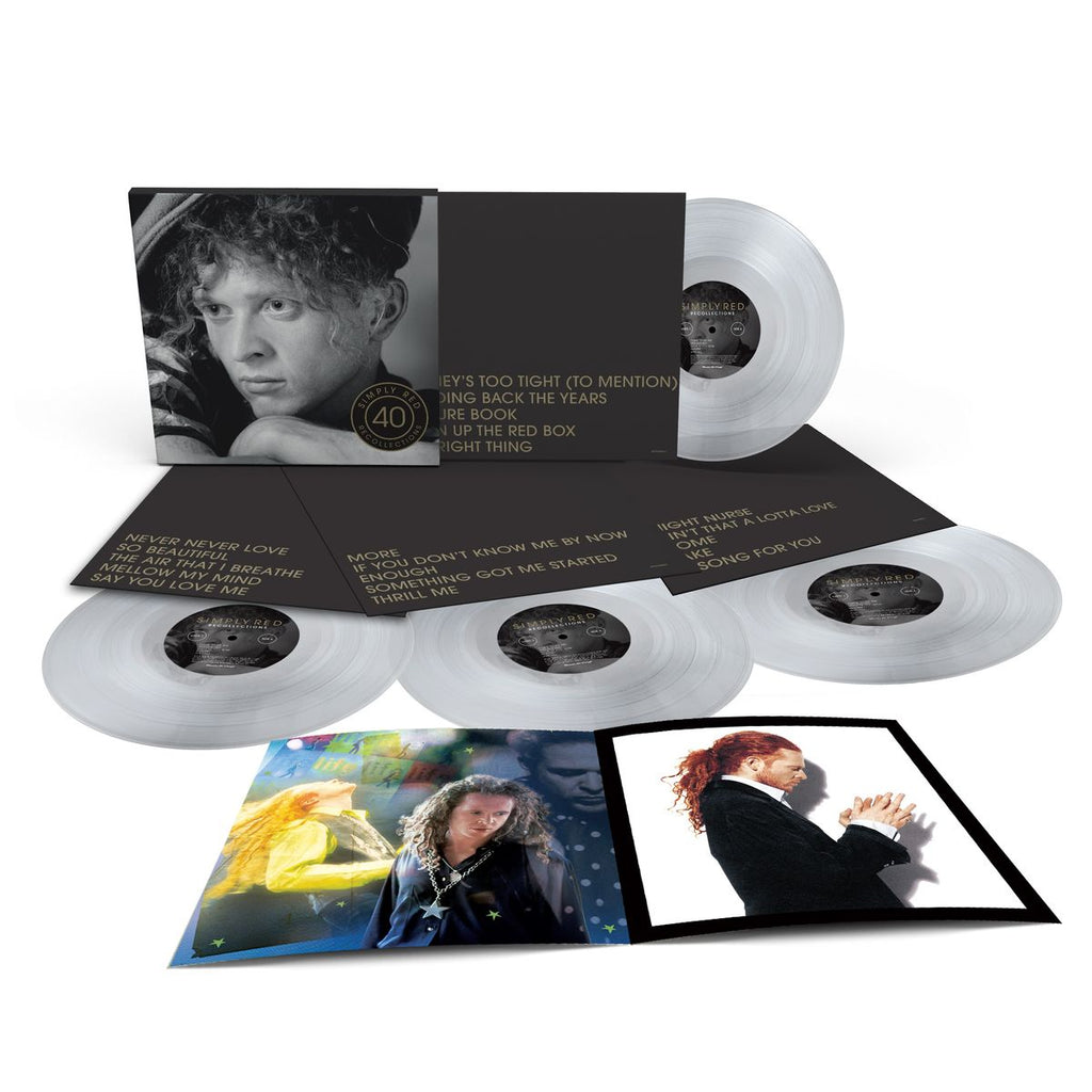 Simply Red: Recollections (180g) (Limited Deluxe Edition) (Crystal Clear Vinyl) 4 LPs