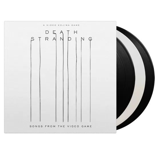 Death Stranding (Songs from the Video Game) Black / White Marbled edition - Black Vinyl Records Spain