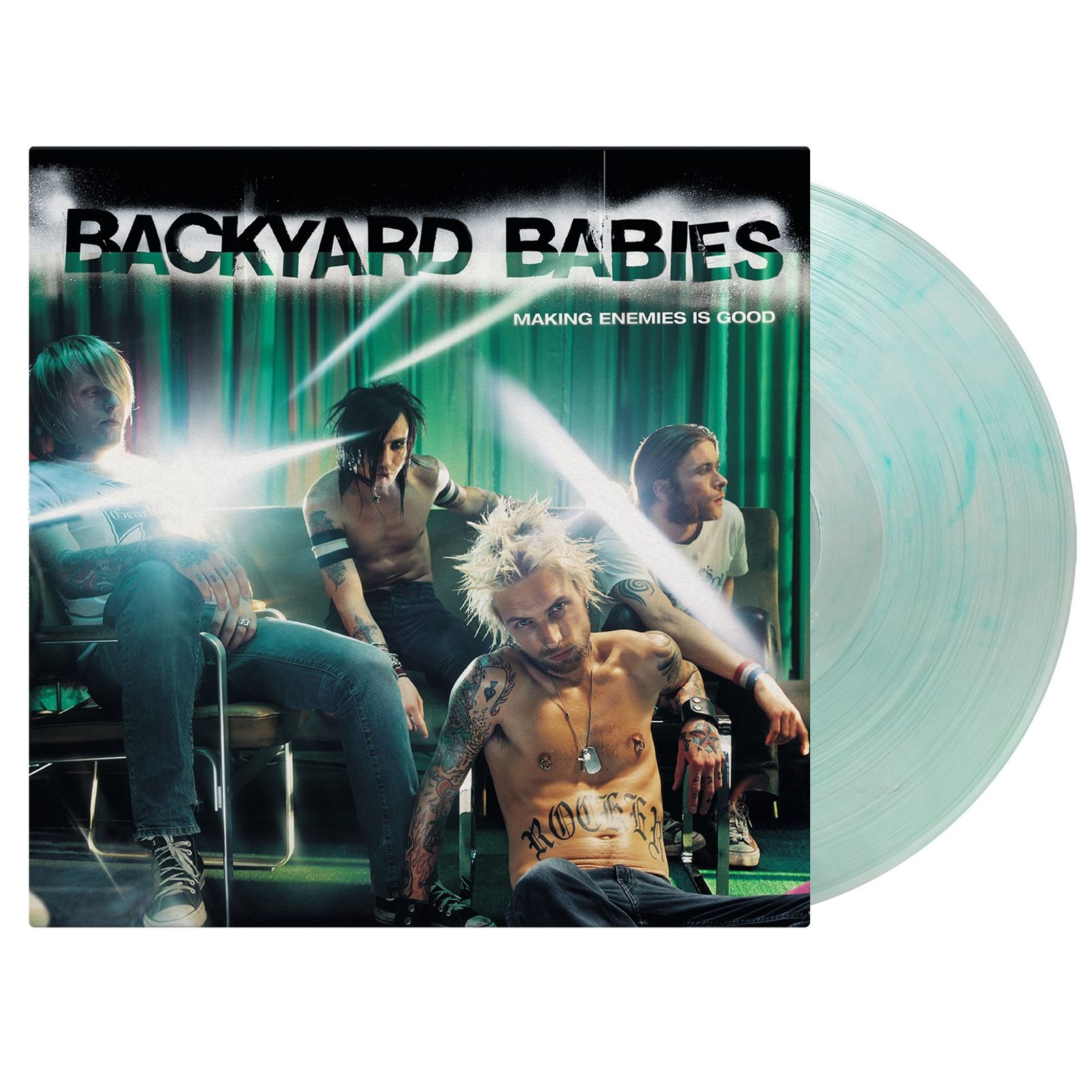 Backyard Babies Making Enemies Is Good (180g) (Limited Numbered Edition) (Green Marble Vinyl) LP