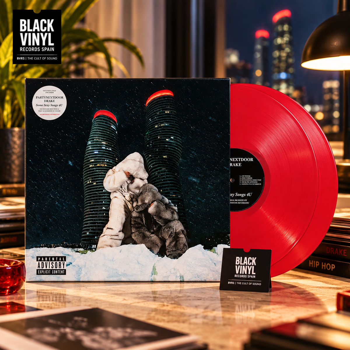 PARTYNEXTDOOR & Drake – $ome $exy $ongs 4 U – Red Vinyl Edition (2LP)