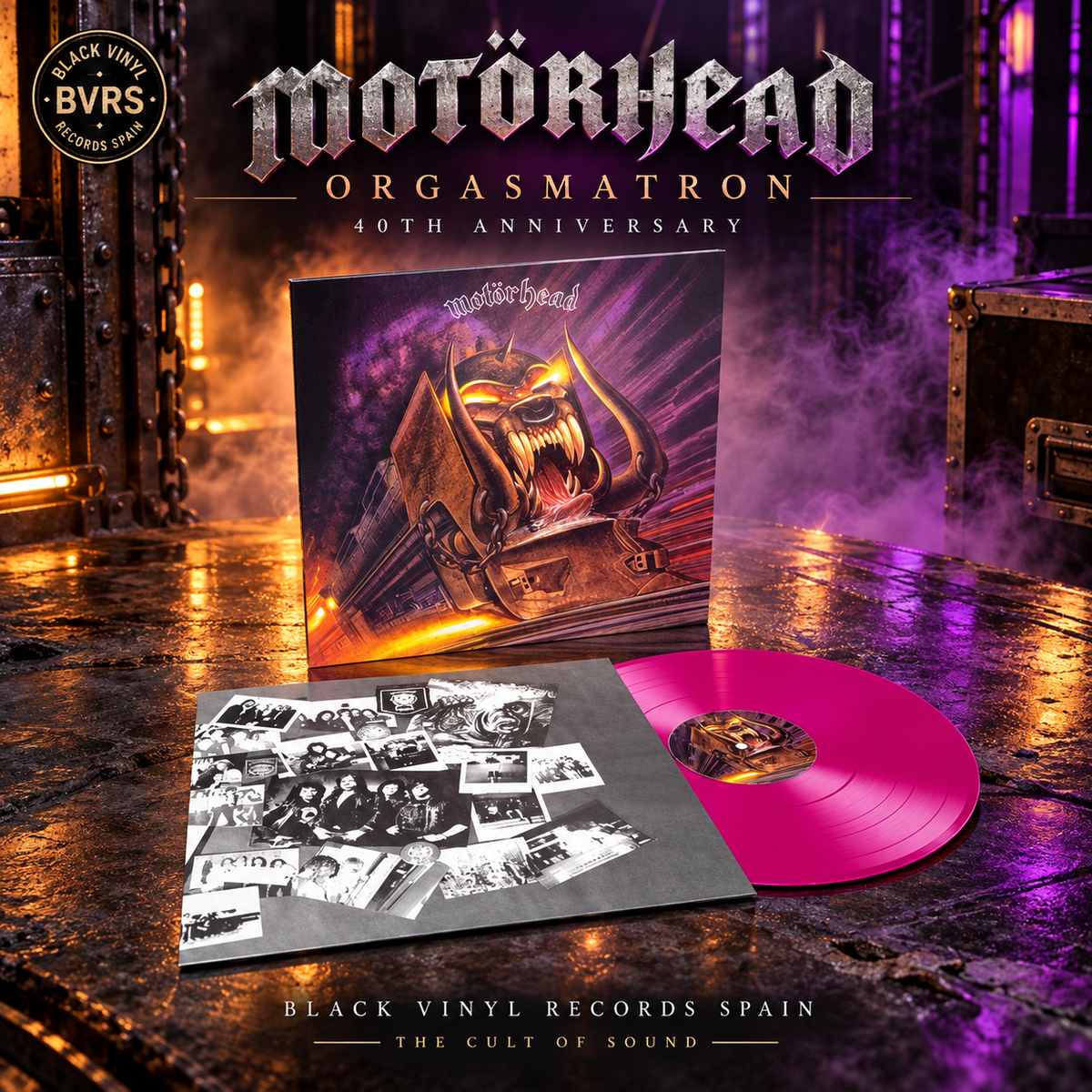 Motörhead - Orgasmatron - 40th Anniversary Half Speed Remastered Edition (Transparent Violet Vinyl)