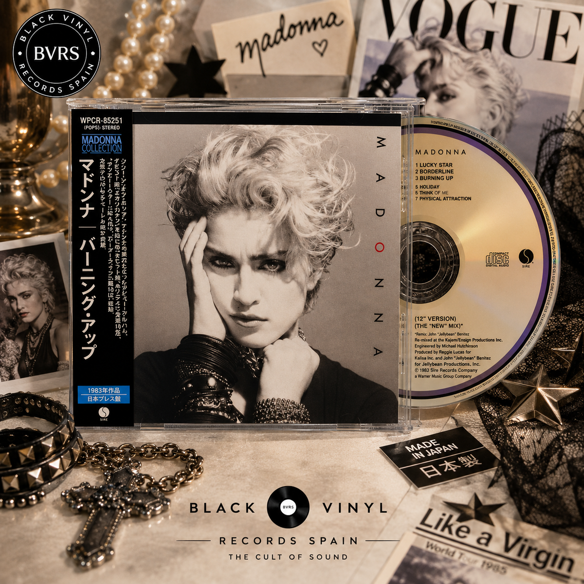 Madonna - Madonna - Edición Japonesa CD