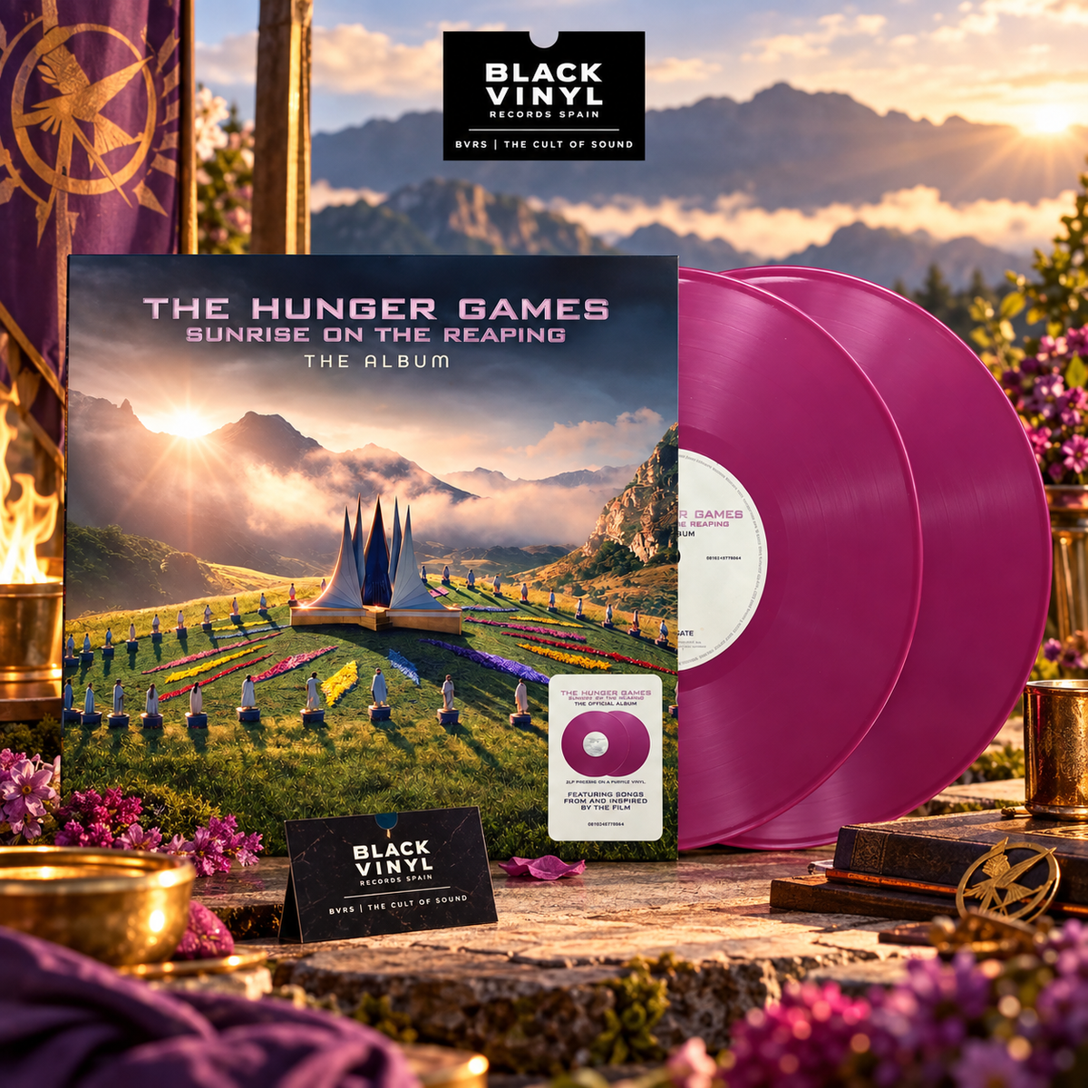 Varios artistas - The Hunger Games: Sunrise on the Reaping (The Album) - Pretty with a Purpose Purple Vinyl 2LP